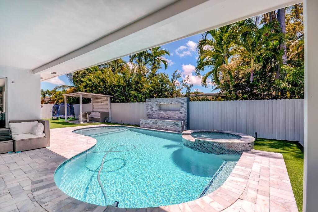 Miami Luxury House W Heated Pool & Jacuzzi Villa Kültér fotó