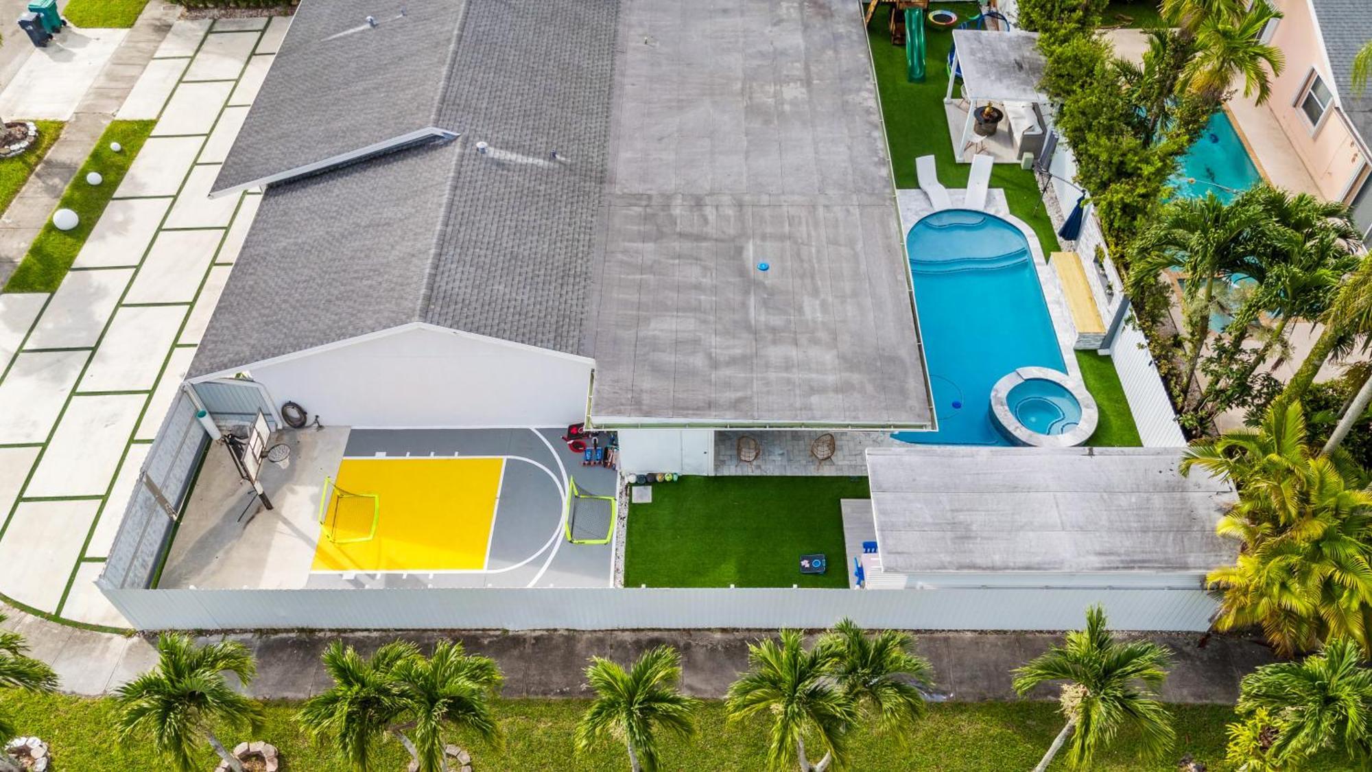 Miami Luxury House W Heated Pool & Jacuzzi Villa Kültér fotó