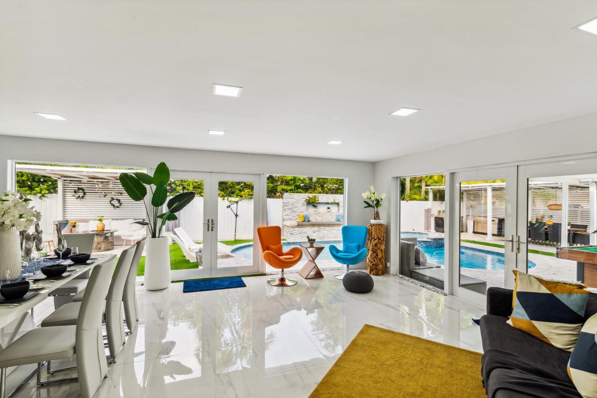 Miami Luxury House W Heated Pool & Jacuzzi Villa Kültér fotó