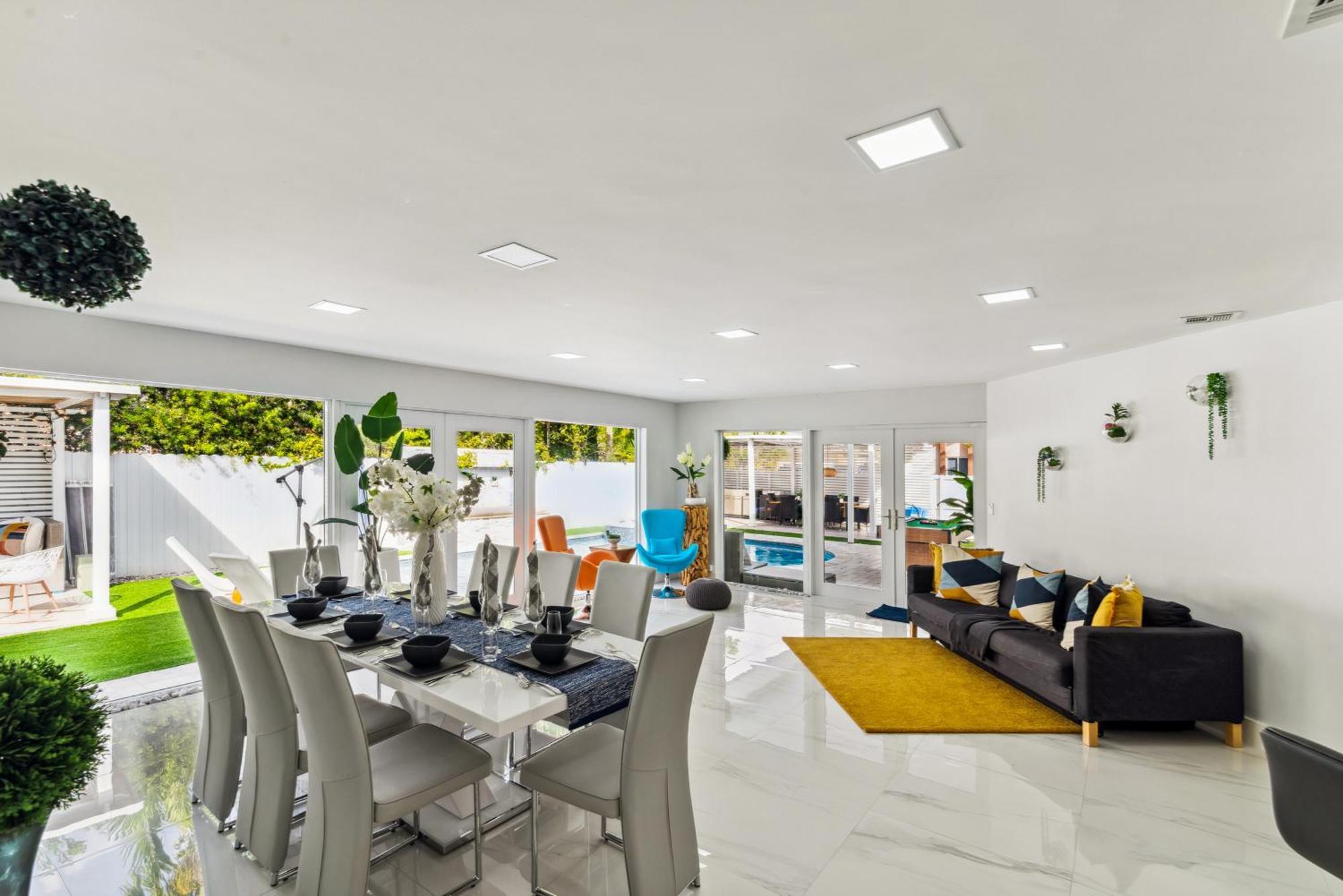Miami Luxury House W Heated Pool & Jacuzzi Villa Kültér fotó