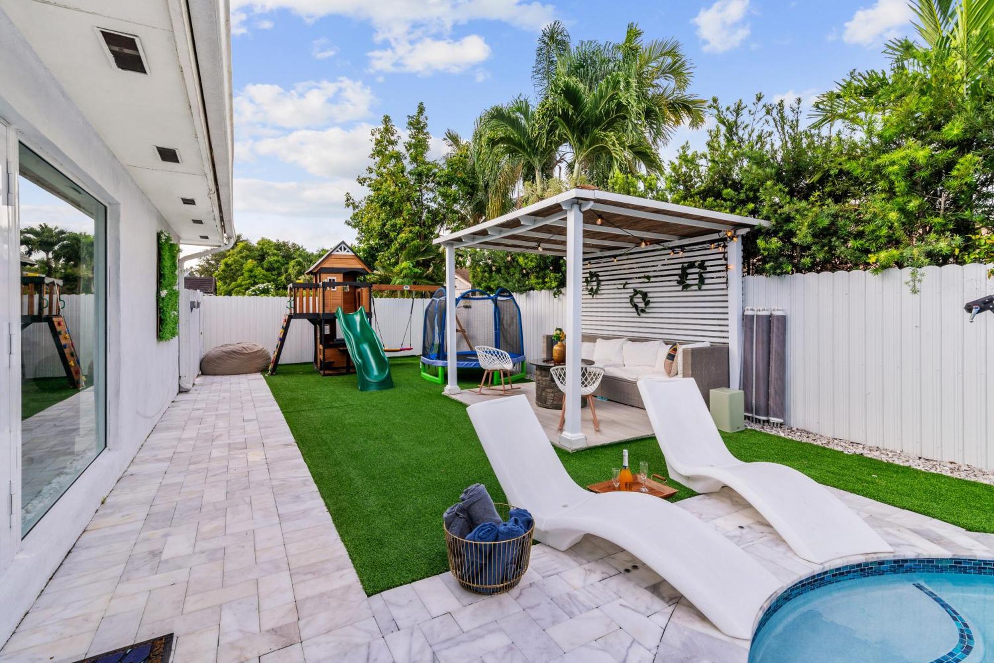 Miami Luxury House W Heated Pool & Jacuzzi Villa Kültér fotó
