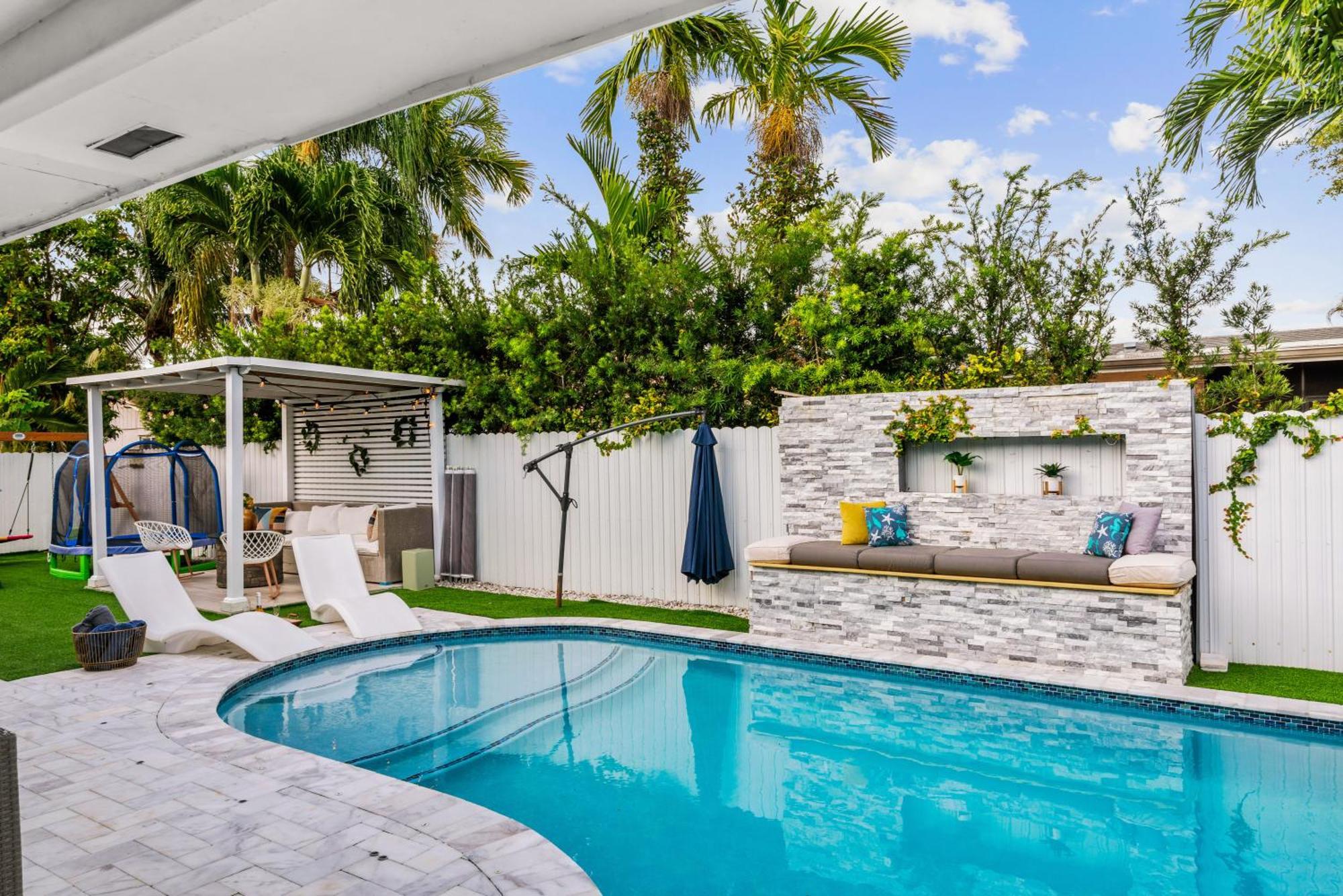 Miami Luxury House W Heated Pool & Jacuzzi Villa Kültér fotó